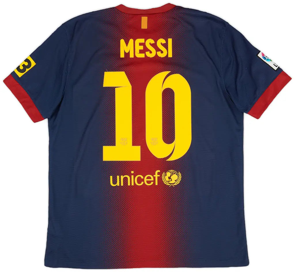 2012-13 Barcelona Home Shirt #10