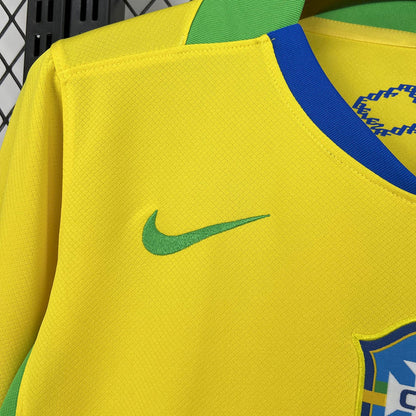 Brazil 2025/26 Home Fan Version Jersey - Brazil
