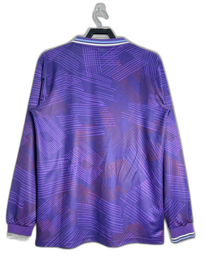 Fiorentina 92/93 I Home Jersey - Long Sleeve Retro Version