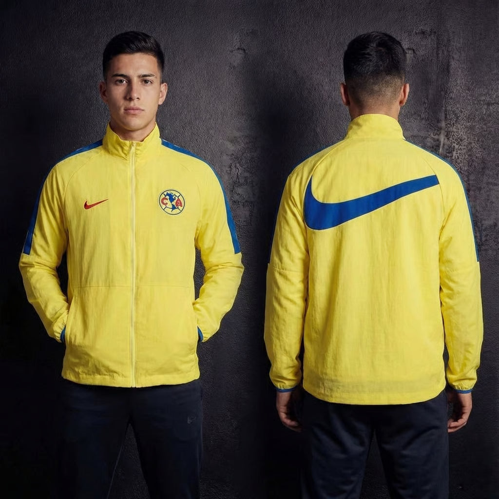2026 Club America Yellow Jacket Windbreaker