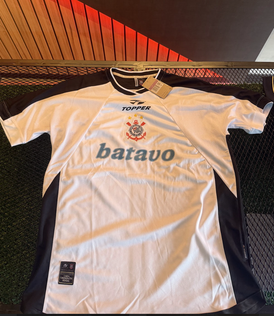 [PRONTA ENTREGA] Jersey Corinthians I Retrô 2000 Mundial Topper Batavo