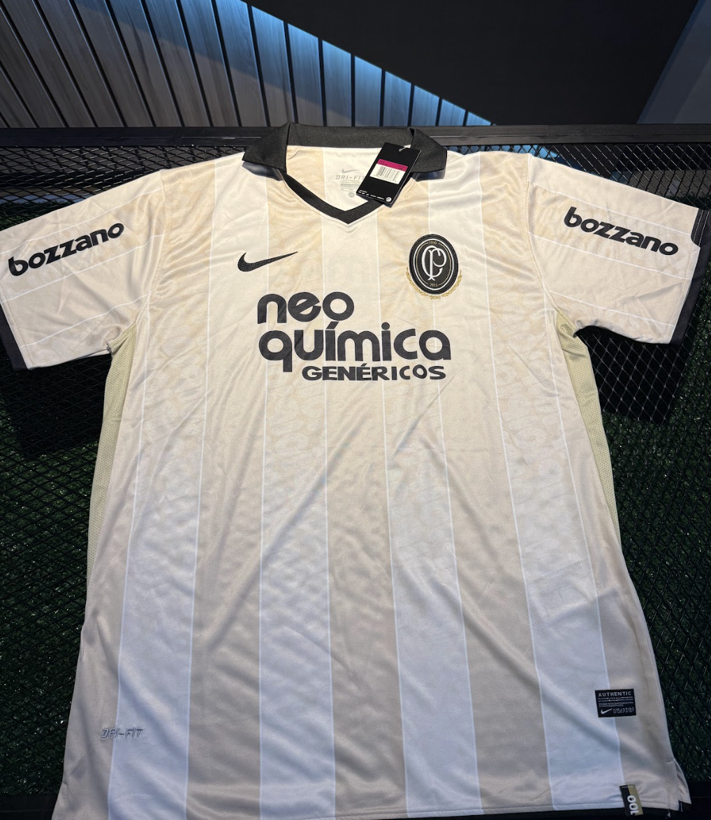 [PRONTA ENTREGA] Jersey retro Corinthians 2010 Centenario