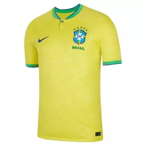 [PRONTA ENTREGA] Jersey Seleção Brasileira I 2022 Fan Version Nike Men's - Amarela