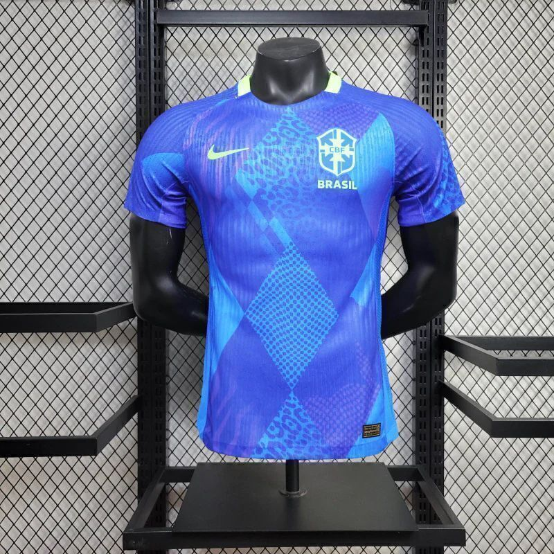 [PRONTA ENTREGA] Jersey Seleção Brasil II 2025/26 Men's Blue Player Version
