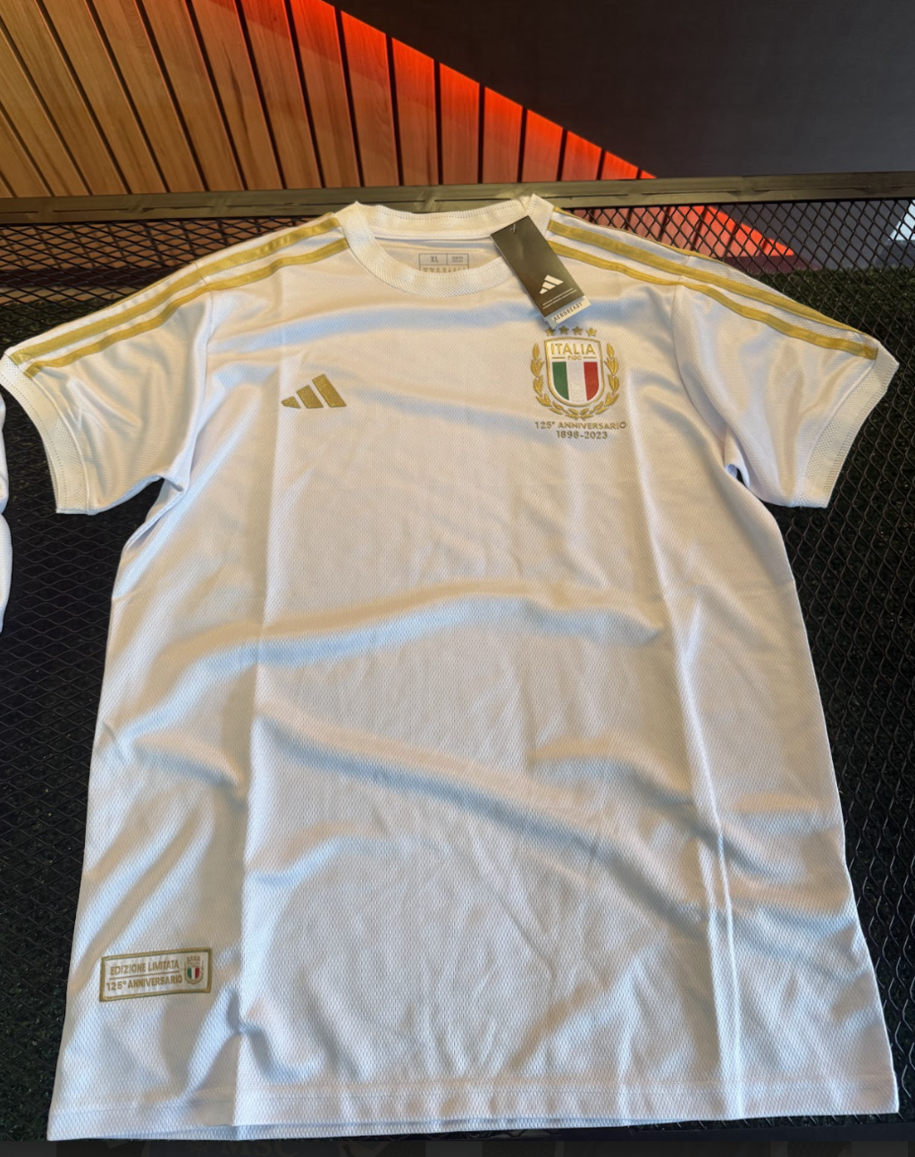 [PRONTA ENTREGA] Jersey Itália 125 anos 2023/24