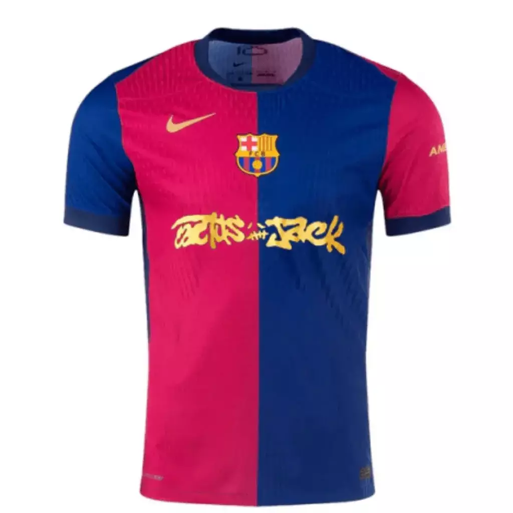 [PRONTA ENTREGA] Barcelona Travis Scott 2024 - Red and Blue