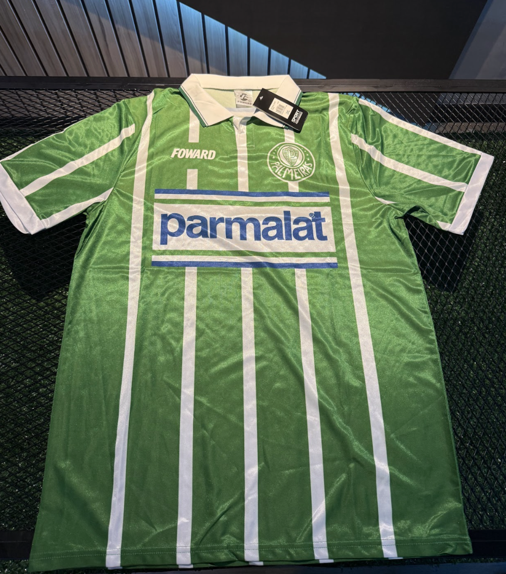 [PRONTA ENTREGA] Jersey Retrô Palmeiras Parmalat - 1992