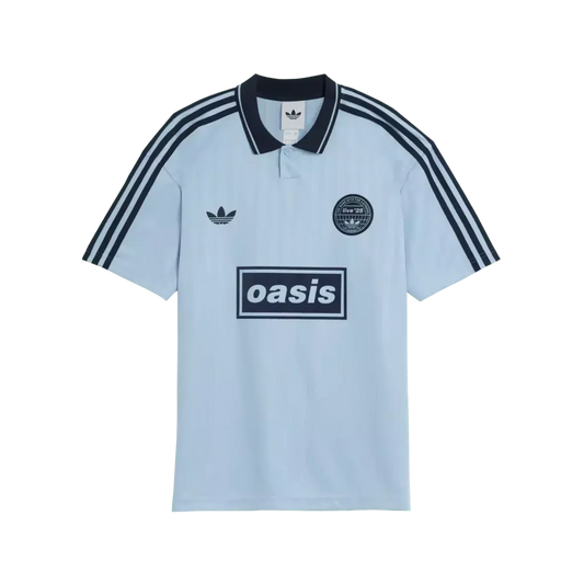 [PRONTA ENTREGA] Jersey Futebol Comemorativa Live 25 Oasis x Adidas Fan Version Blue Men's