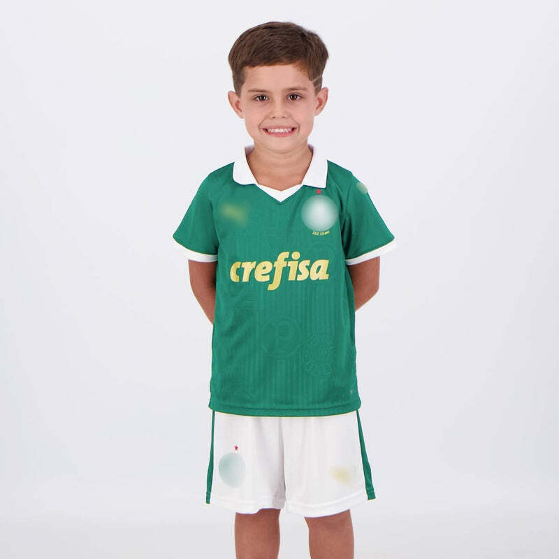 [PRONTA ENTREGA] Kit Kids Palmeiras crefisa Green