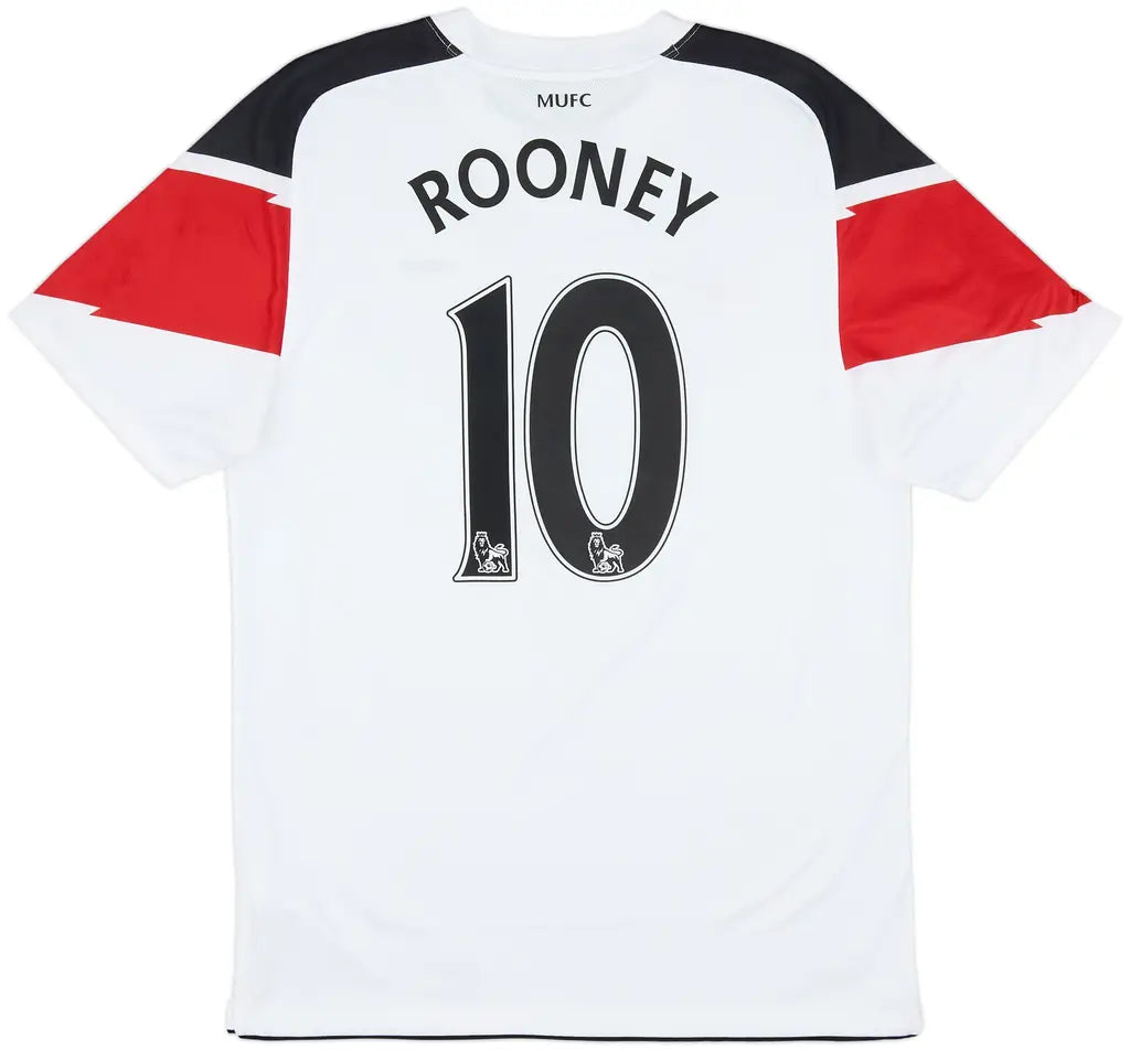 2010-12 Manchester United Away Shirt Rooney #10