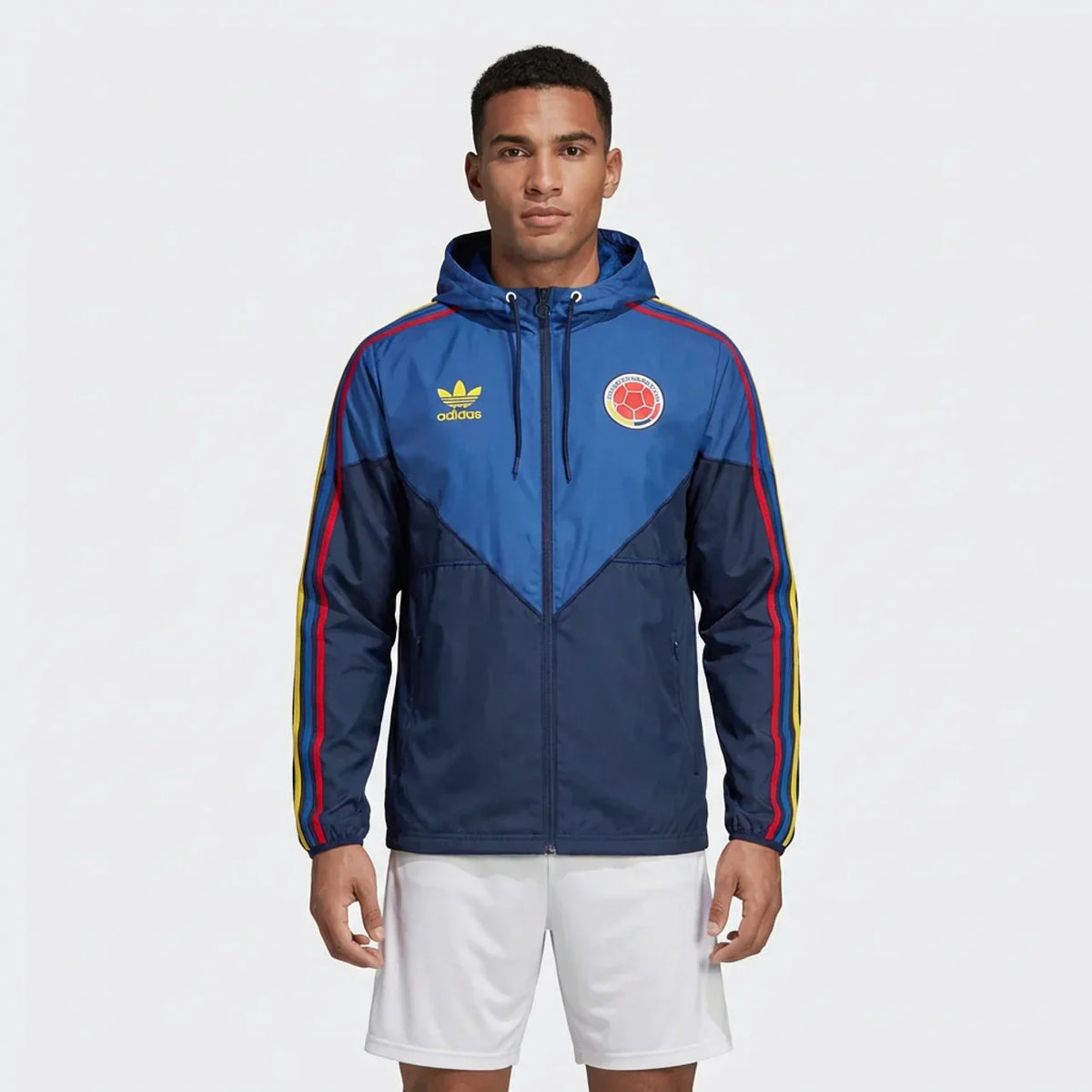 colombia Dark Blue Windbreaker Jacket