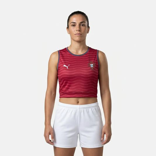 Portugal 2026 Home Women's Vest Cropped