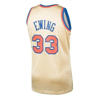 mitchell and Ness New York knicks Swingman-Gold