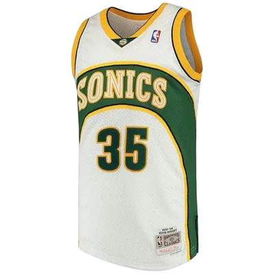 mitchell and Ness Seattle Supersonics Swingman-White