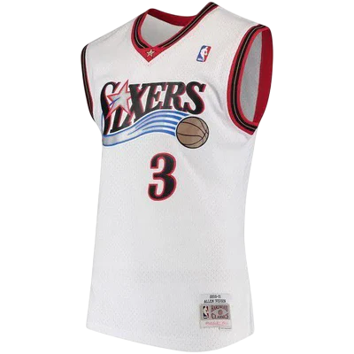 mitchell and Ness Philadelphia 76ers Swingman-White