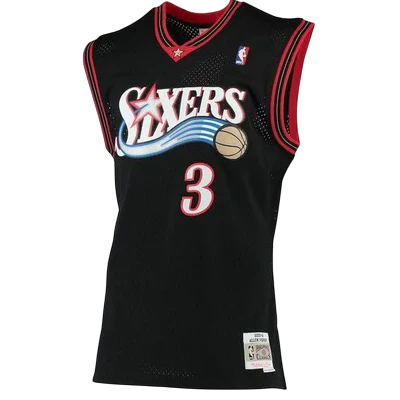mitchell and Ness Philadelphia 76ers Swingman-Black