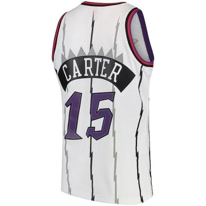 cl��ssica mitchell and Ness Toronto Raptors Swingman- White