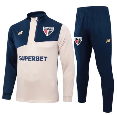 Kit São Paulo Zíper Curto Comissão Técnica 24/25