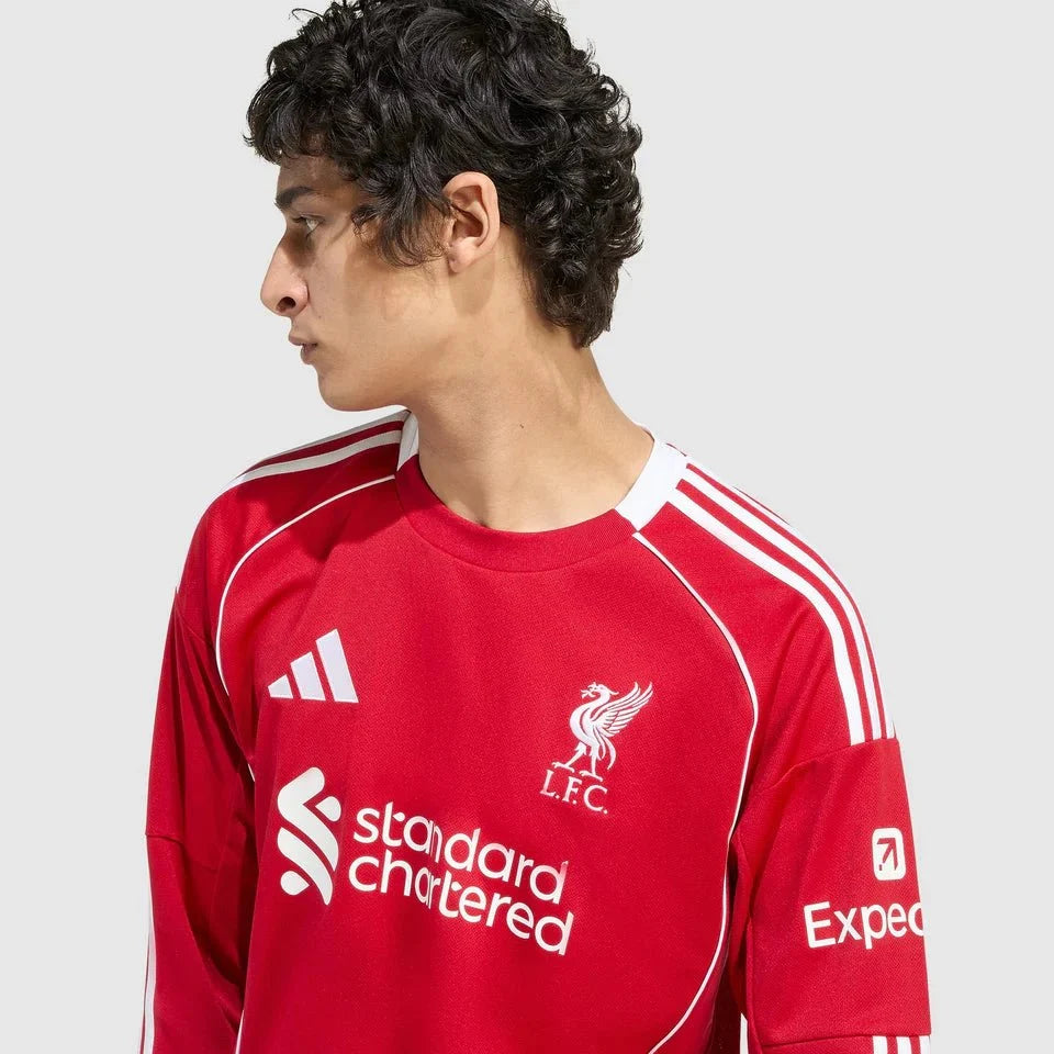 adidas Liverpool 2025/26 I Long Sleeve Jersey