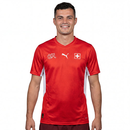 Jersey Switzerland Player Home World Cup 2026