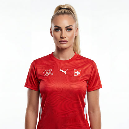 Jersey Switzerland Woman Home Player World Cup 2026