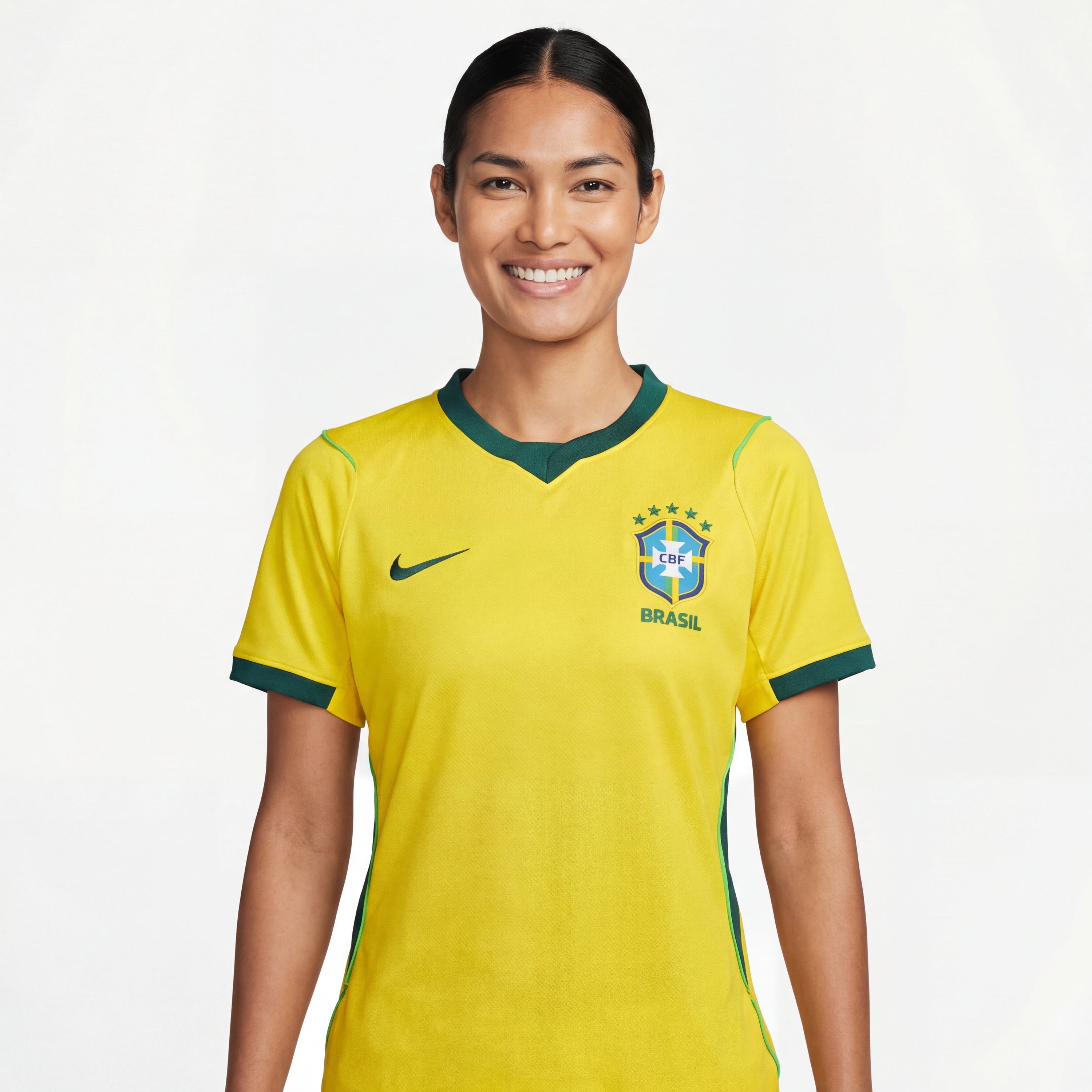 Jersey Woman Brazil 2026 Worldcup - Yellow