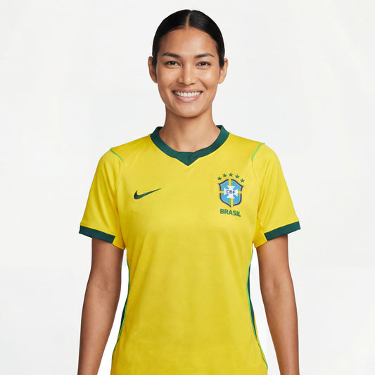 Jersey Woman Brazil 2026 Worldcup - Yellow
