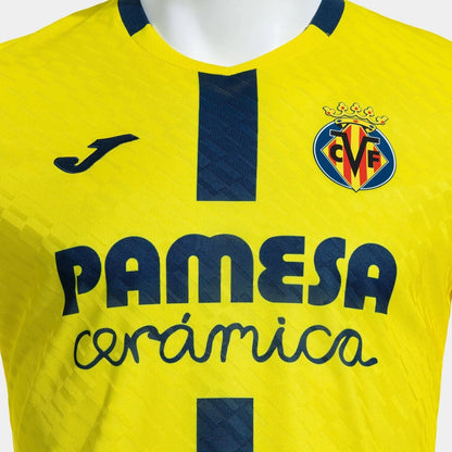 Joma 2025-26 Villareal Men Home Soccer Jersey - Fan Version