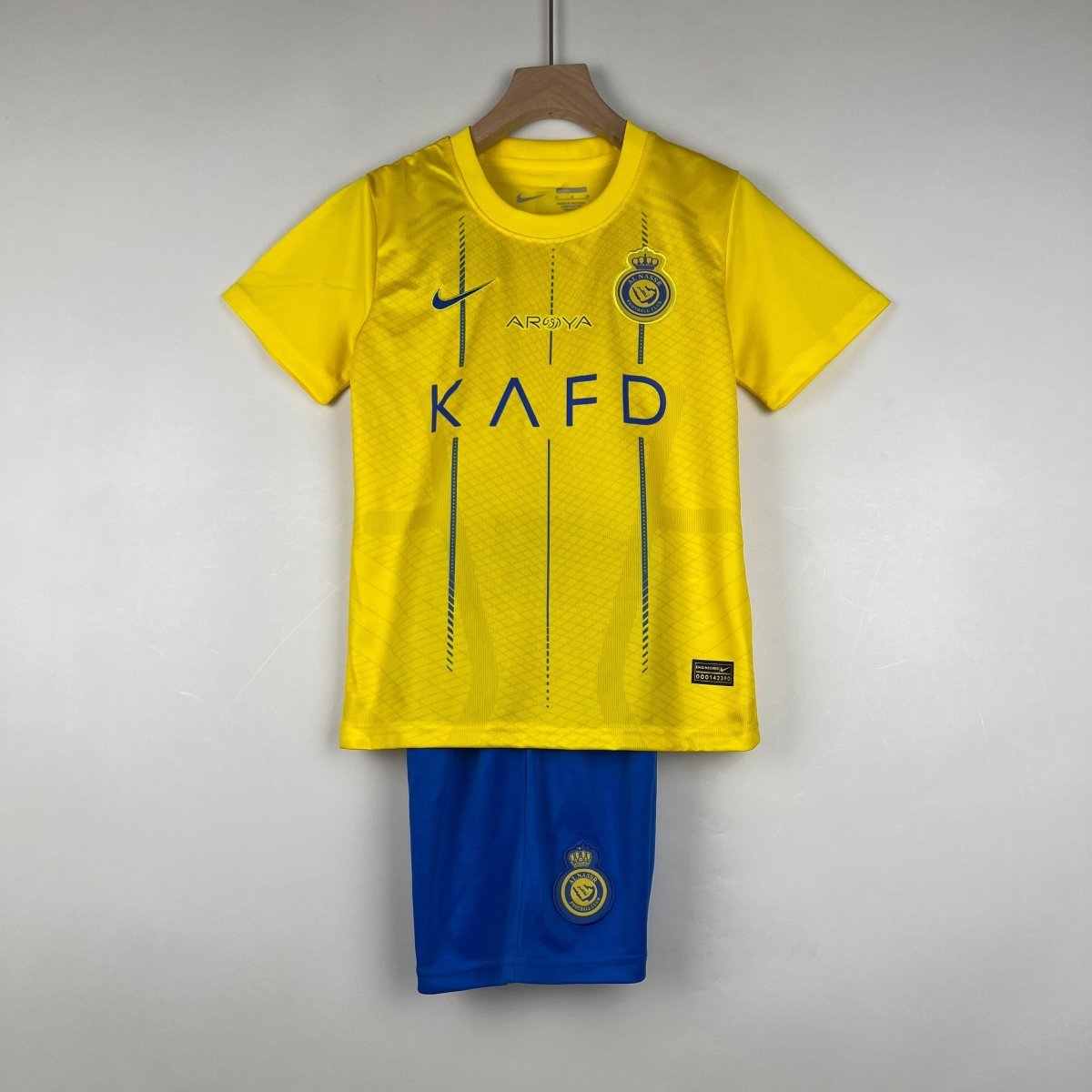 Kit Kids Al Nassr Home 23/24 - Yellow