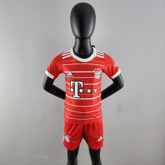 Kit Kids Bayern of Munique 22/23 Adidas - Red