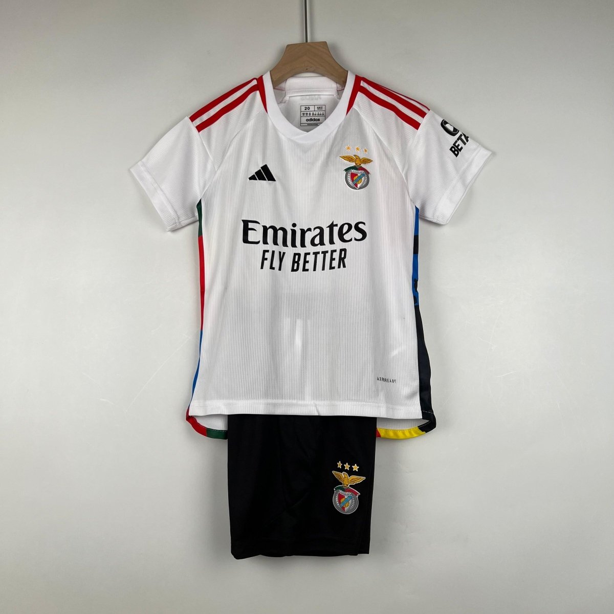 Kit Kids Benfica Home 23/24 - White