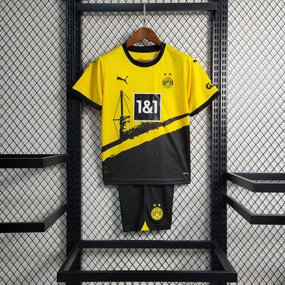 Kit Kids Borussia Dortmund 23/24 - Yellow/Black
