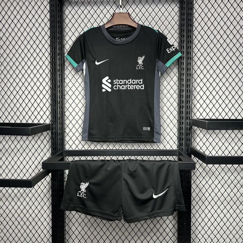 Kit Kids Liverpool Home 24/25 - Black