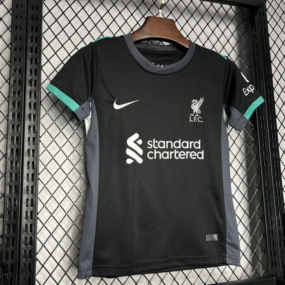 Kit Infantil Liverpool Home 24/25 - Preto - DA Sports Oficial
