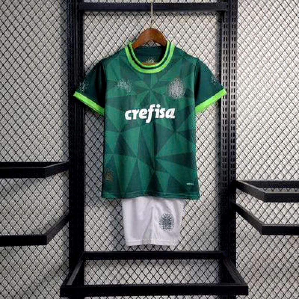 Kit Kids Palmeiras 23/24 Home - Green