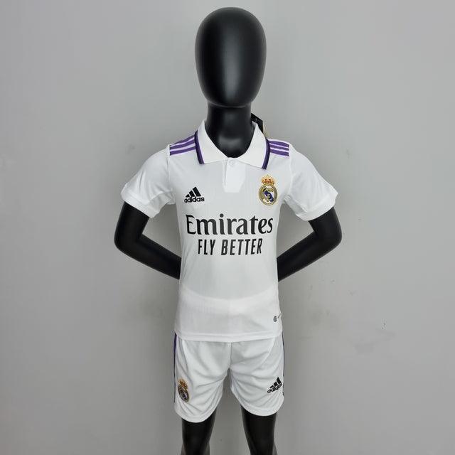Kit Kids Real Madrid 22/23 Adidas - White