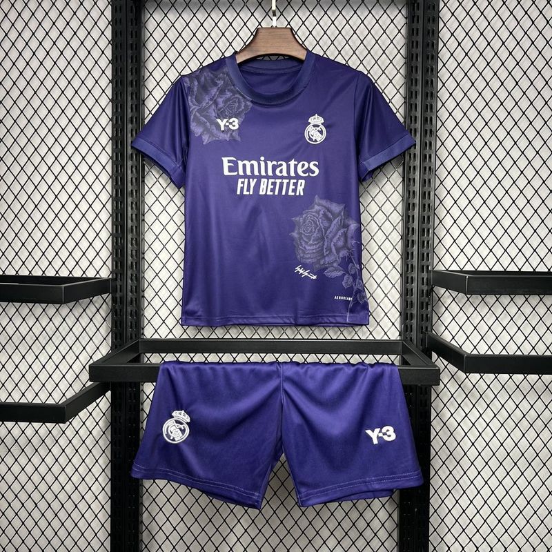 Kit Kids Real Madrid Away 24/25- Purple