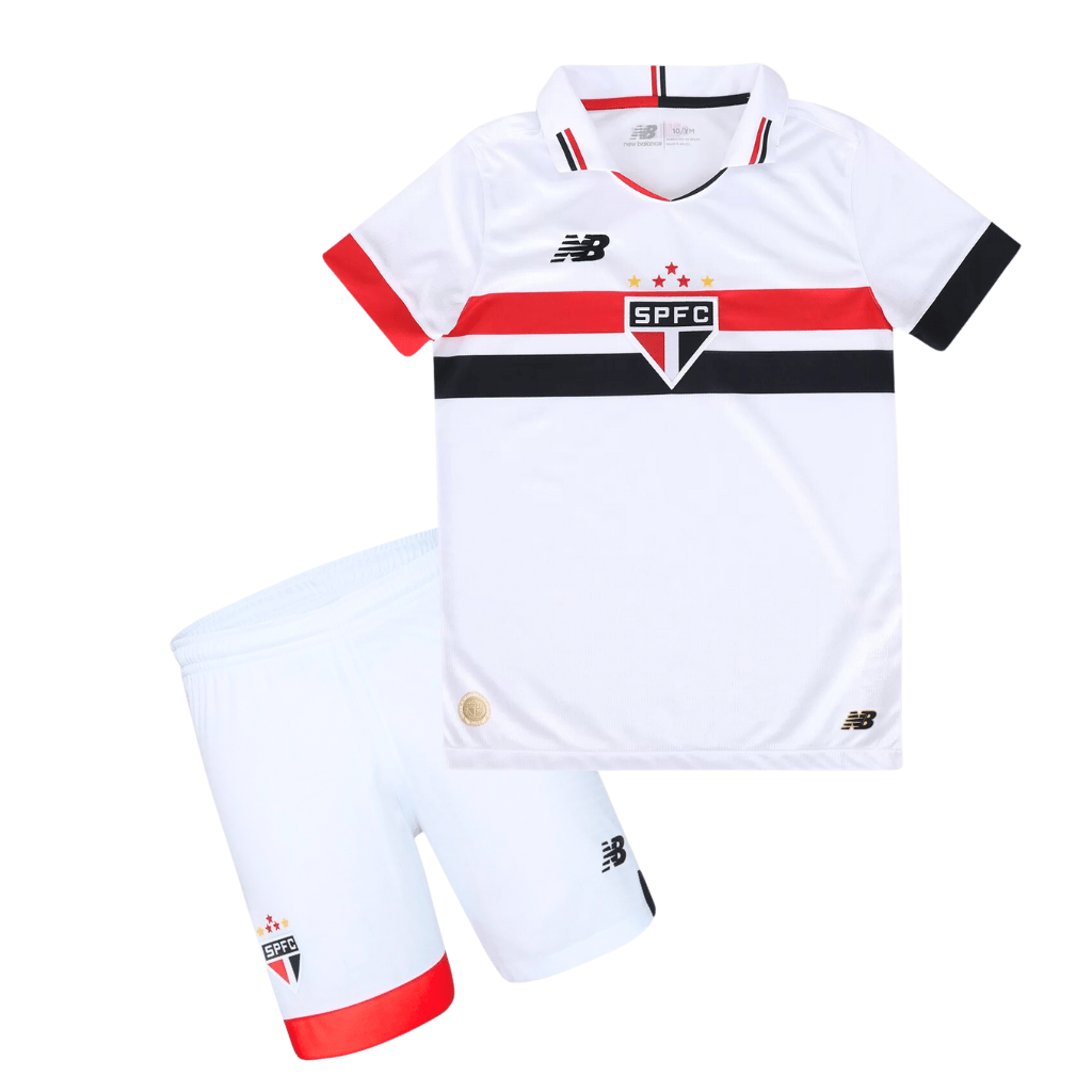 Kit Kids São Paulo 24/25 New Balance White