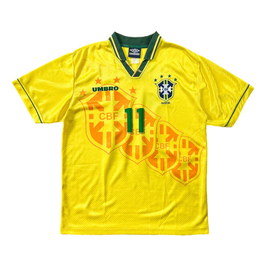 [PRONTA ENTREGA] Jersey Seleção Brasil Oficial 1 Retrô Copa of 1994 Men's