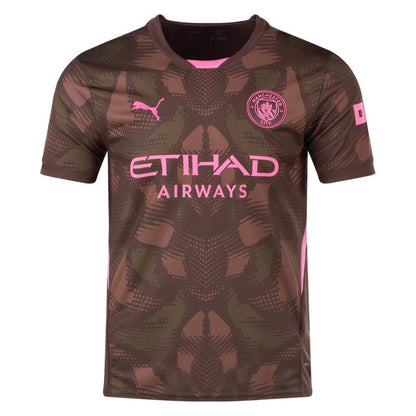 Manchester City 24/25 Goalkeeper Brown Jersey - Fan Version
