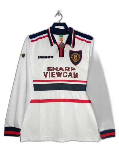 Manchester United 98/99 II Away Jersey - Long Sleeve Retro Version