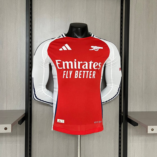 Manga longa Arsenal Home 24/25 Modelo Jogador - DA Sports Oficial