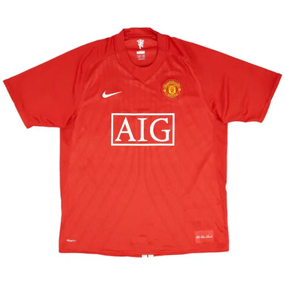 2007-08 Manchester United CL Home Shirt #7