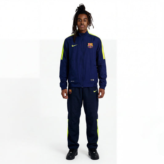 x FC Barcelona Vintage Jacket 2014/15