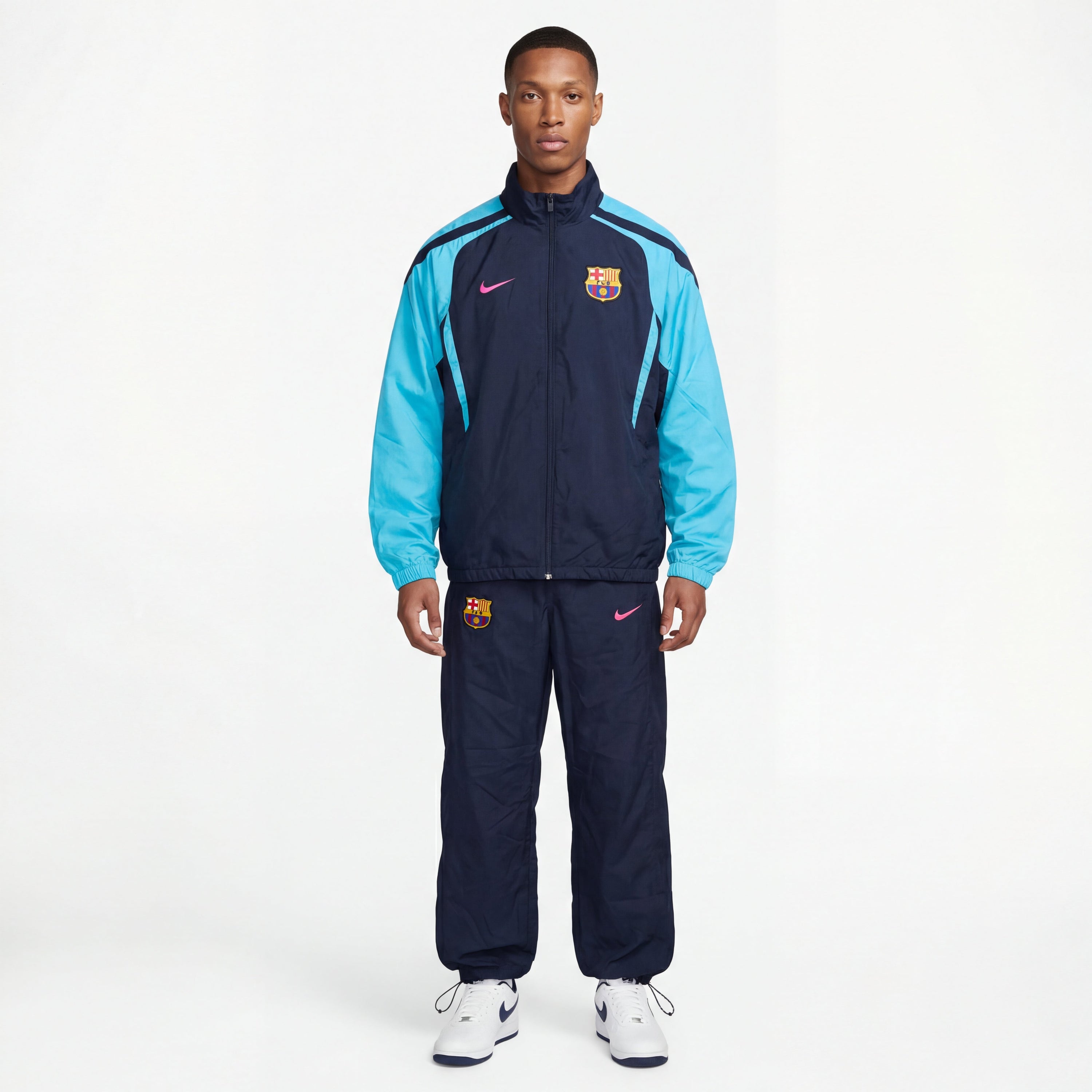 x FC Barcelona Vintage Jacket 2014/15