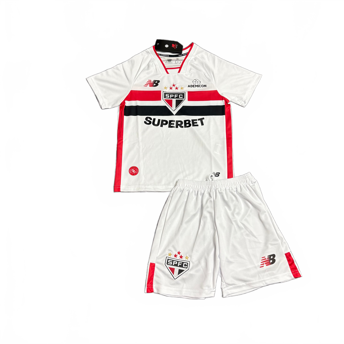 Kids Kit Sao Paulo 2026/27 - White
