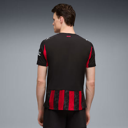 Jersey AC Milan 2025/26 Home Player Version Men's