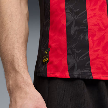 Jersey AC Milan 2025/26 Home Player Version Men's