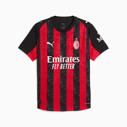 Jersey AC Milan 2025/26 Home Player Version Men's