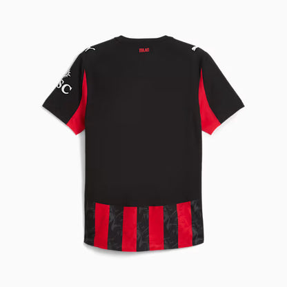 Jersey AC Milan 2025/26 Home Player Version Men's
